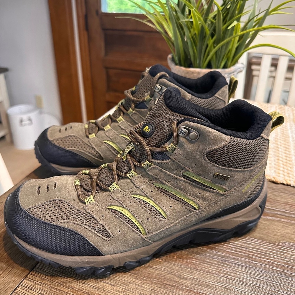 Merrell White Pine Ventilator Waterproof Hiking Boots‎ Trail Lightweight Mens 10